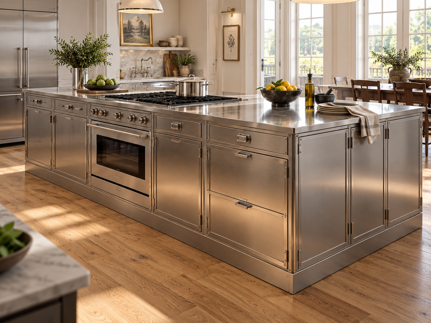SI-05 HERITAGE 3600 architectural stainless steel island