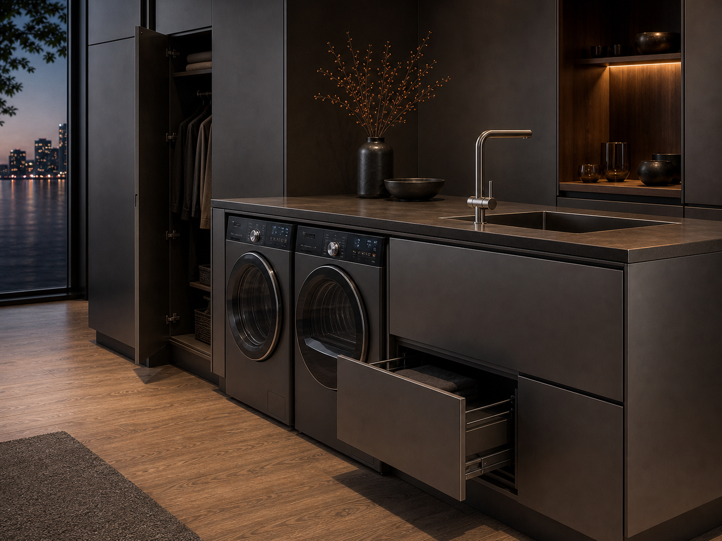 K04 Urban Contemporary laundries design direction