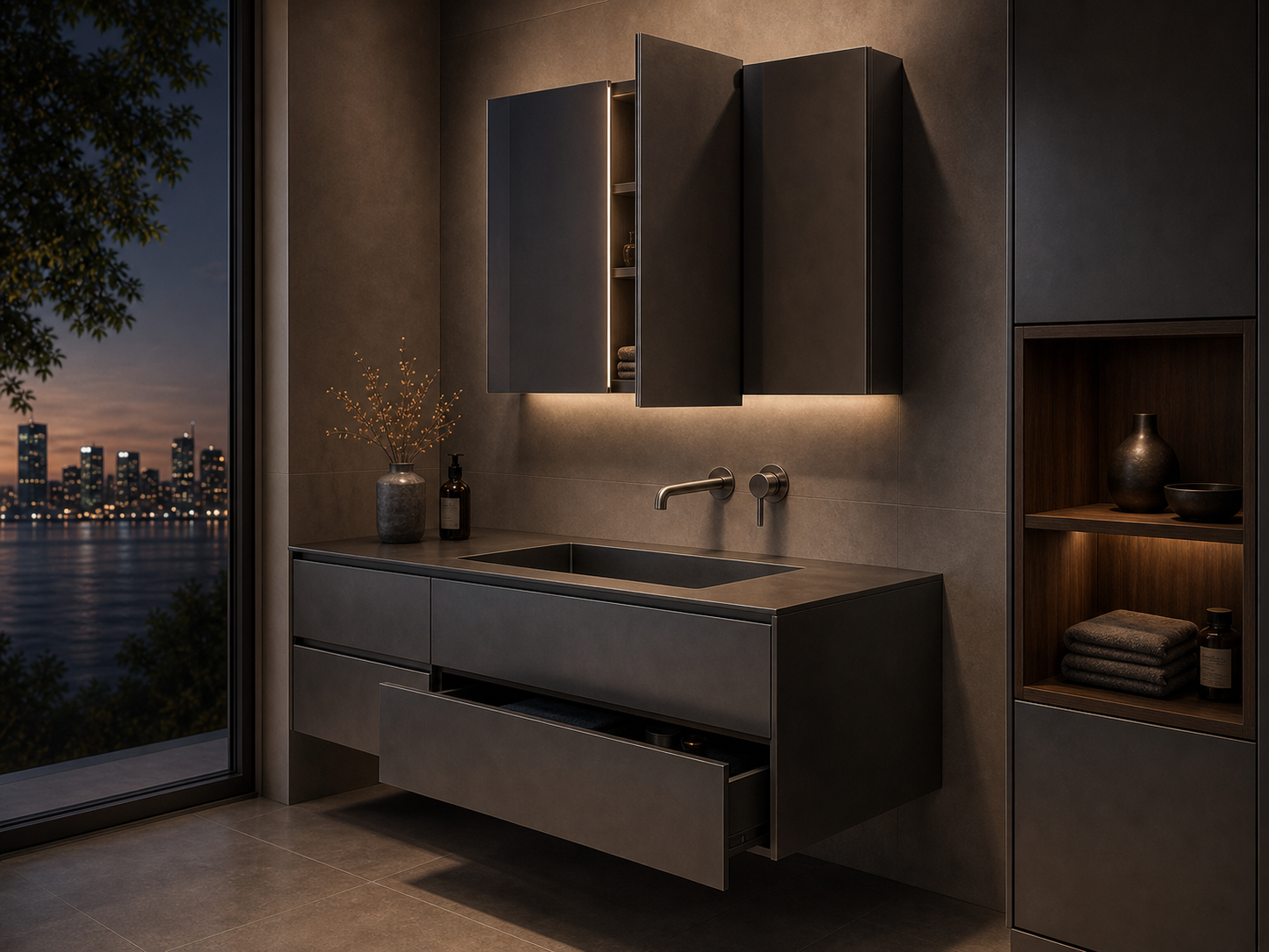 K04 Urban Contemporary vanities design direction