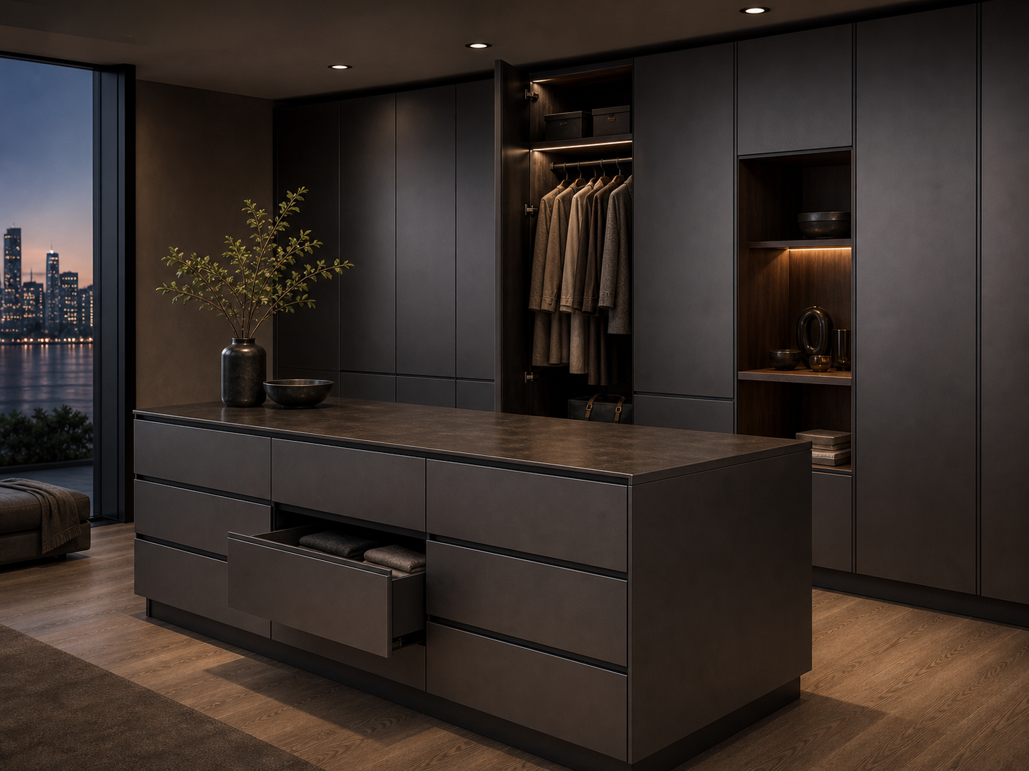 K04 Urban Contemporary wardrobes design direction