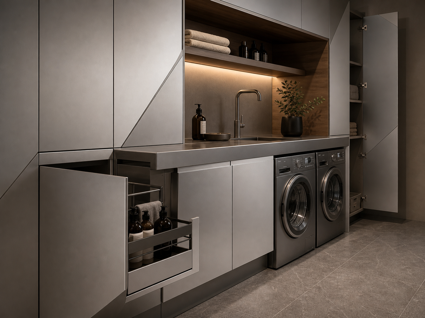 K05 Laundry in the Architectural Modern direction