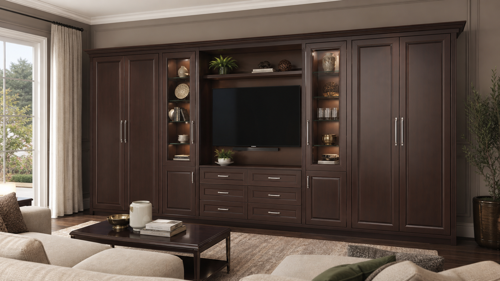K06 Living Storage in the Heritage Country Luxury direction
