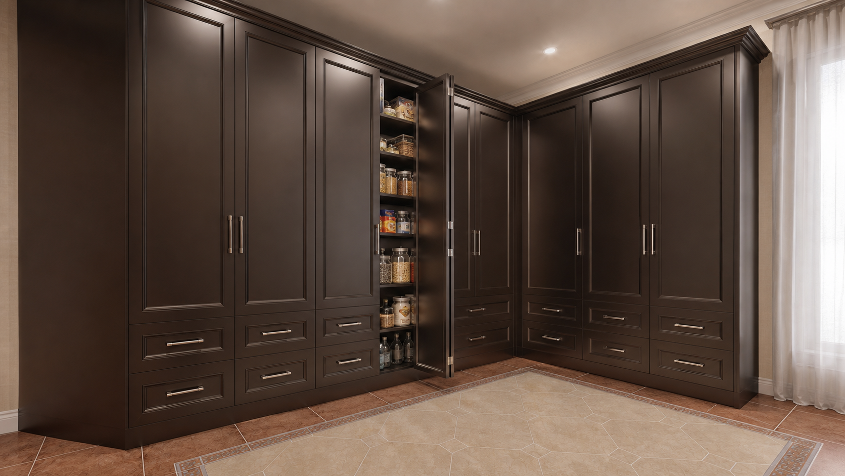 K06 Heritage Country Luxury pantries design direction