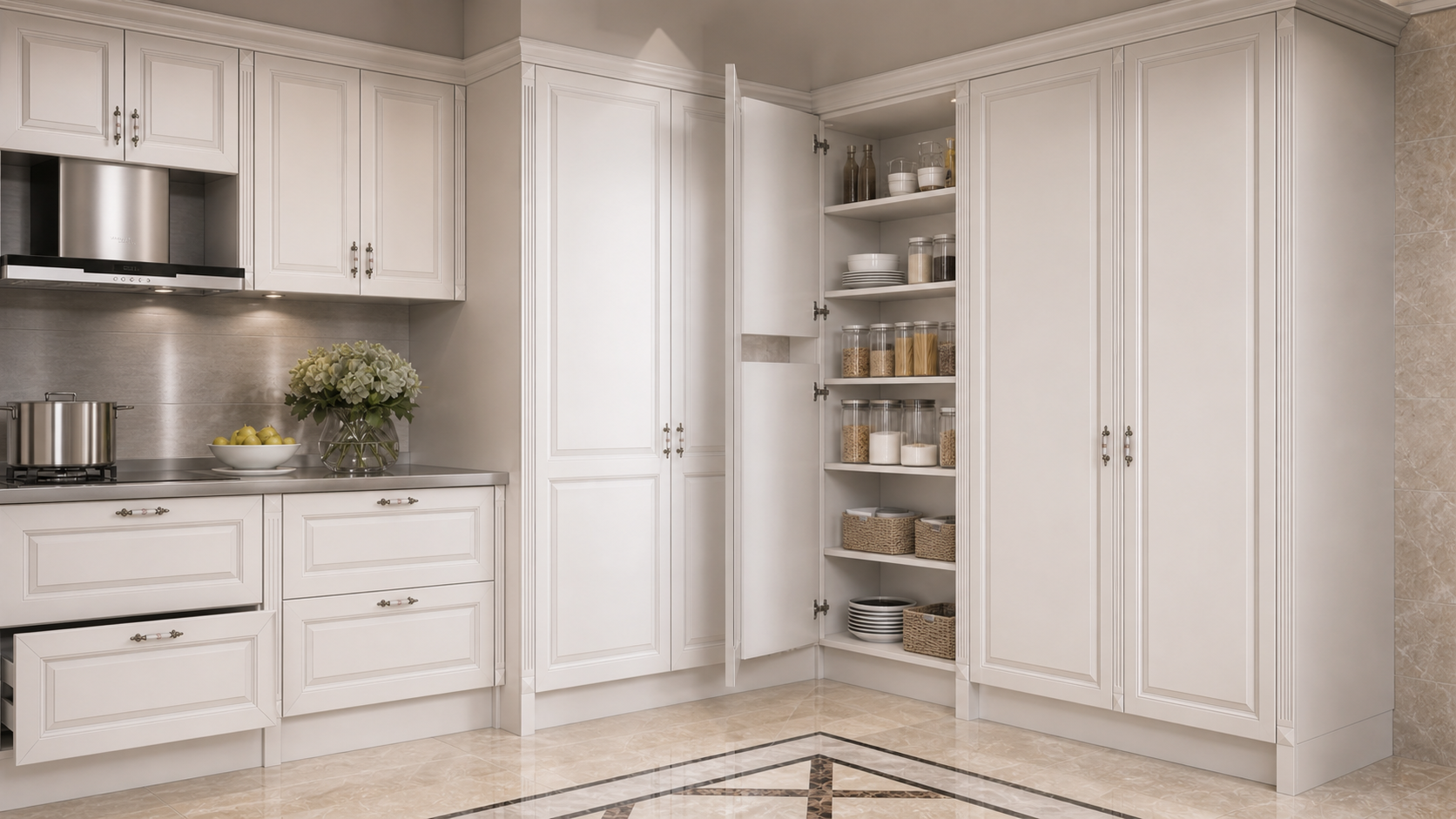 K07 Classic Heritage pantries design direction