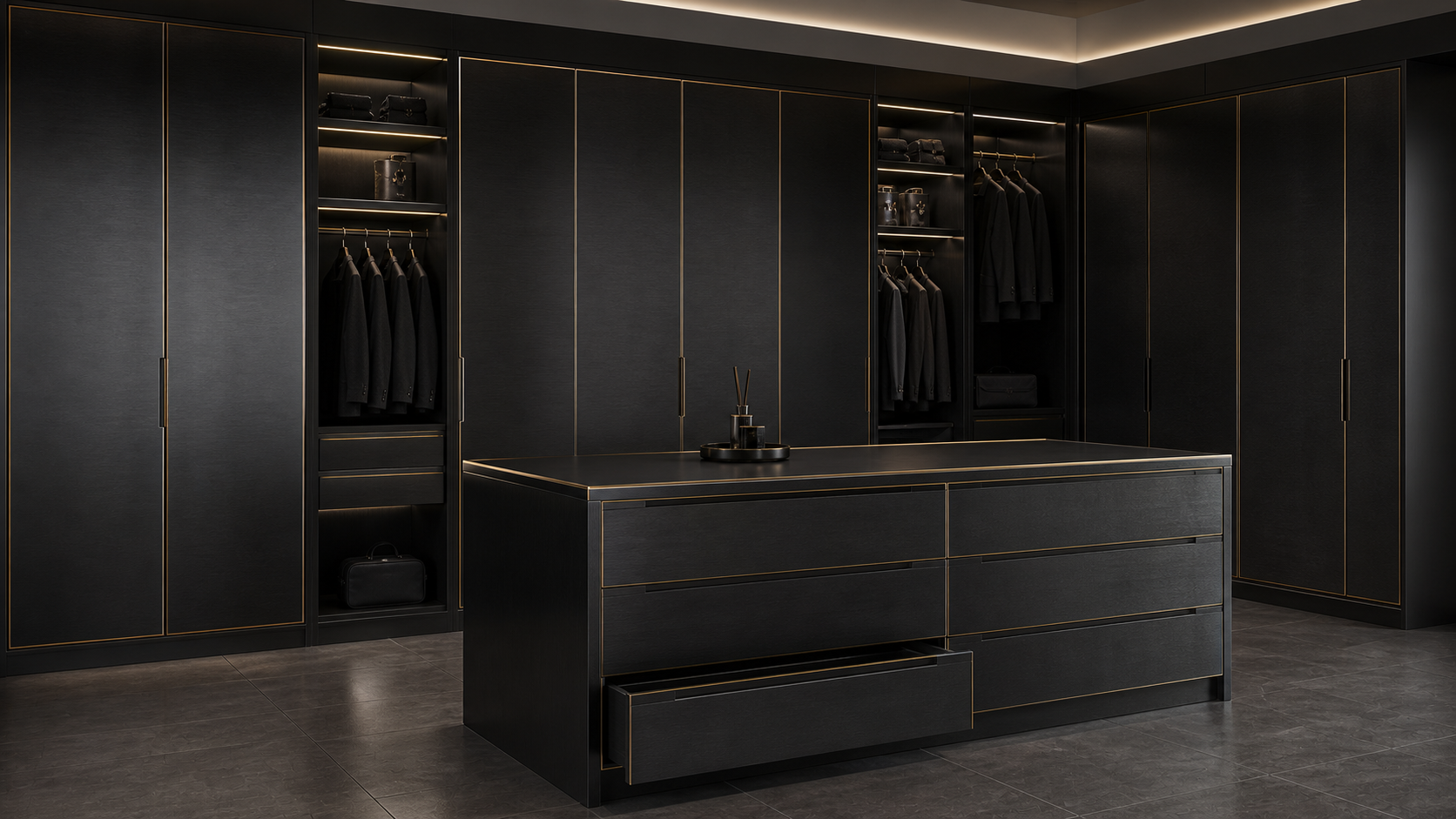 K08 Contemporary Luxury wardrobes design direction