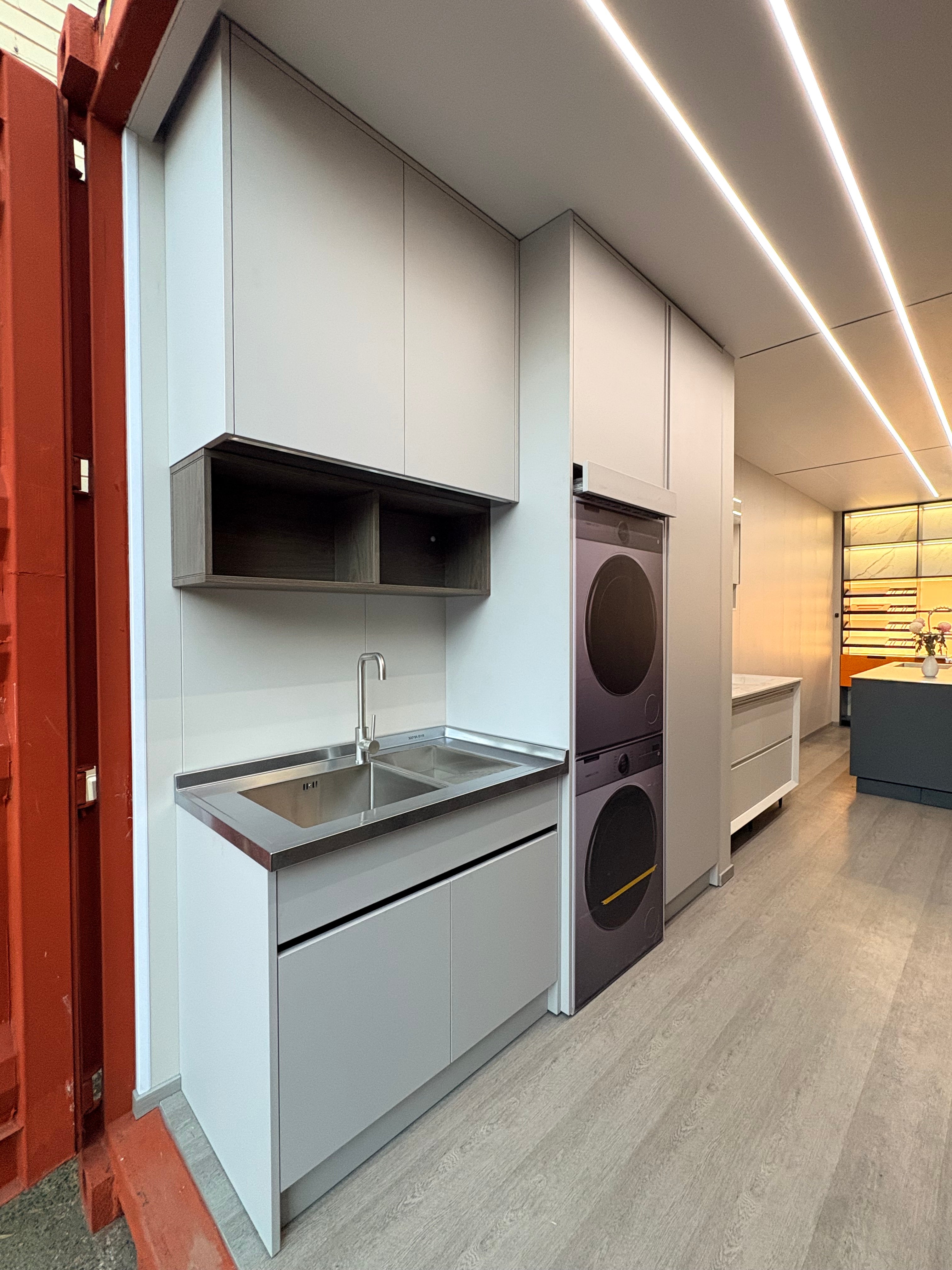 Laundry application available to experience at the Boronia Studio