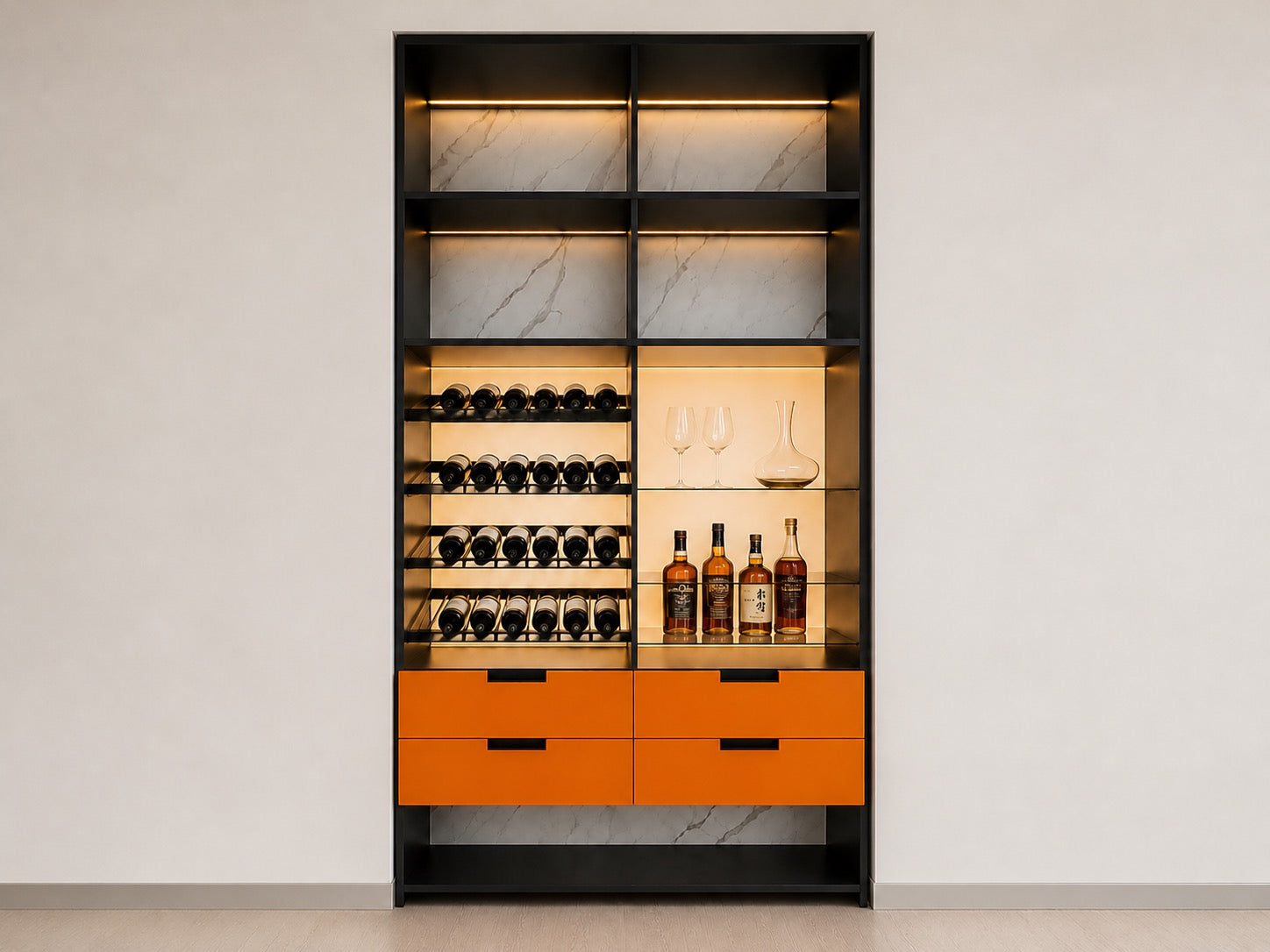 Wine Cabinet application available to experience at the Boronia Studio